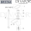 Bristan Pivot 1 Hole Bath Filler Tap Spares